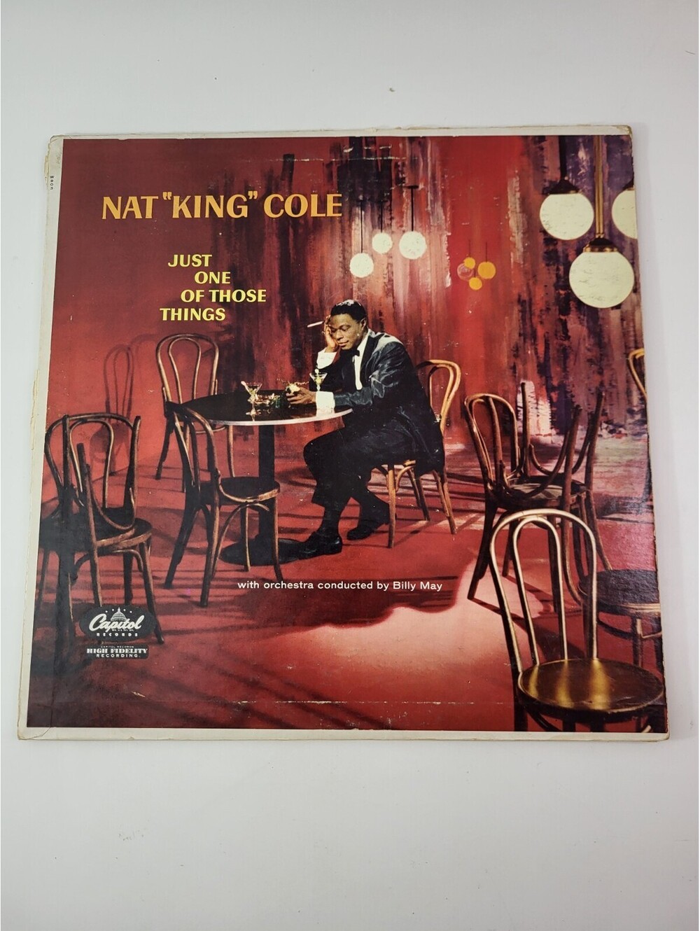 Rare Vintage Nat King Cole Just One Of Those Things LP Vinyl Album Swing Jazz